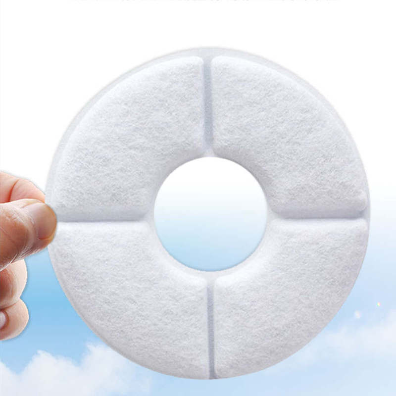Filters For Cat Water Drinking Round Replacement Activated Carbon Dispenser Pet Dog Fountain Flower Feeders
