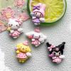 10/100PCS Cartoon Bright Face Love Angel DIY Cream Glue Resin Accessories Hair Clip Water Cup Materials Wholesale