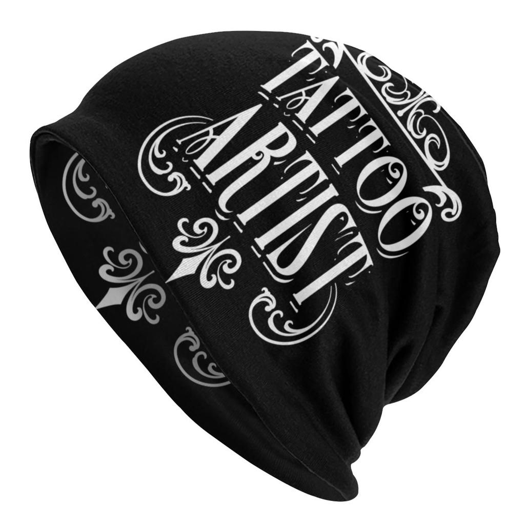 Tattoo Artist Skull Bonnet Femme Fashion Knit Skullies Beanies Cap Unisex Women Warm Winter Slouchy Beanie Hat