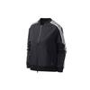 Stand Collar Sport Jacket Women Outerwear Black FK3511