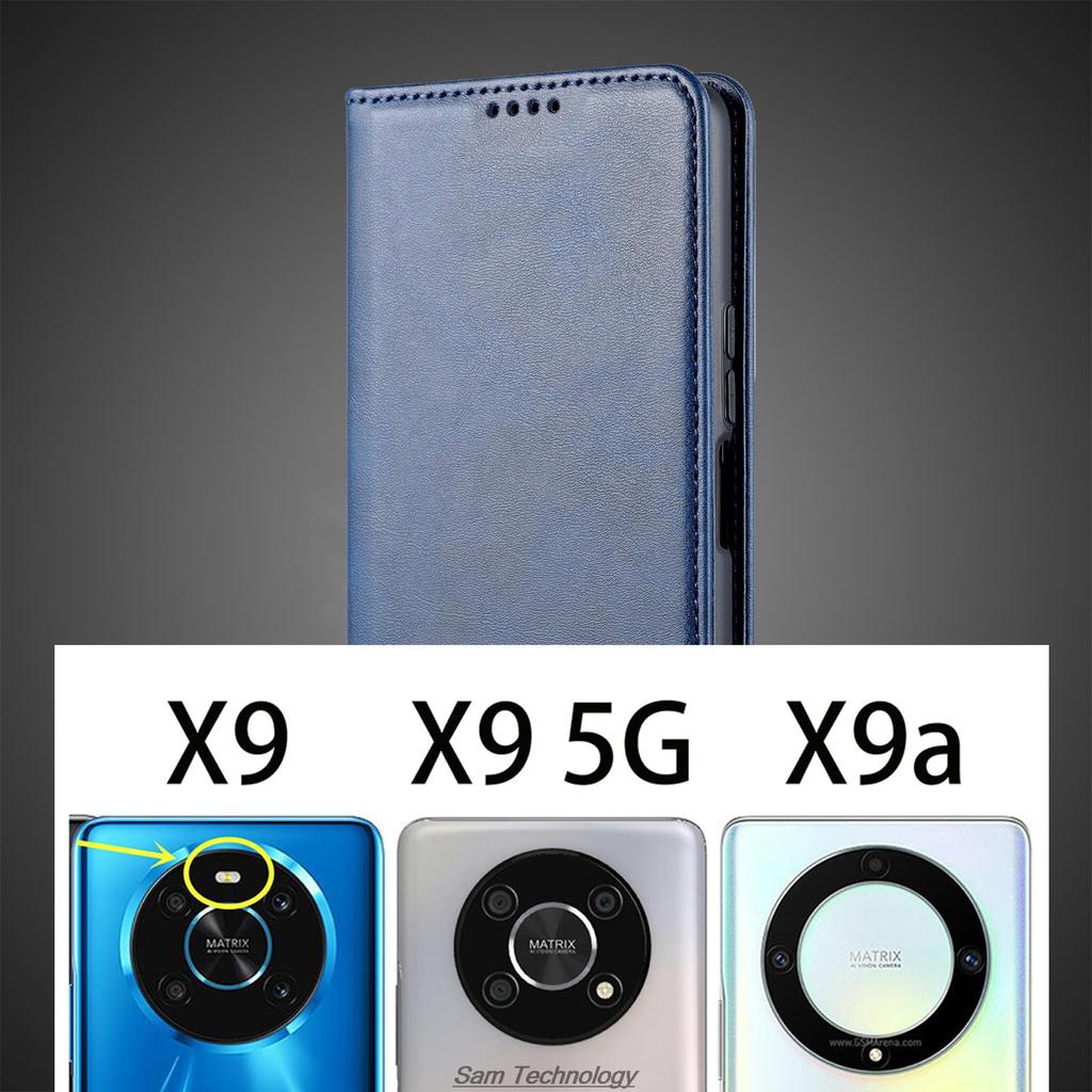 Роскошный магнитный адсорбционный кожаный чехол для Huawei Honor X9 X9a откидной чехол защитный чехол Honor X9 X9a 4G 5G Capa Fundas Coque