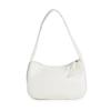 Retro Semi-round Baguette Bag for Women, Summer Dumpling Bag, Casual Baguette Shoulder Bag