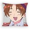 Anime Hetalia World Stars Feliciano Vargas Pillow Case Anti-Dustmite Pillowcase Invisible Silky Short Plush Sofa Cushion Cover