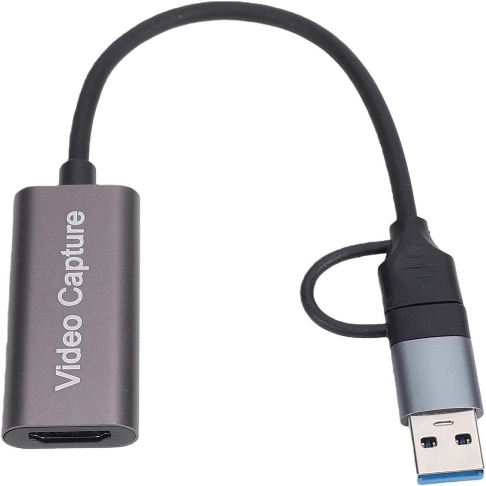 4K 30FPS Video Capture Card 1080P 60FPS HD to USB Adapter Game Capture Device Video Conference
