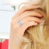 Bague - LOVA LOLA VAN DER KEEN - Oxyde de Zirconium - Argent Massif 925 - Femme - Garantie 2 ans