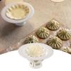 Big Baozi Maker Machine For Home Kitchen Beginners White PP Food-Grade Material