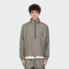Fear of God Essentials Спортивная куртка с молнией на половину и рукавами реглан SS21, унисекс, верхняя одежда, цвет мха FOG-SS21-642