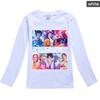 K-pop Охотники на демонов Футболка Детская Стильная Модная Мультяшная Повседневная Одежда Молодежная Девичья Свободная Футболка с Круглым Вырезом Мальчиковая Толстовка с Длинным Рукавом