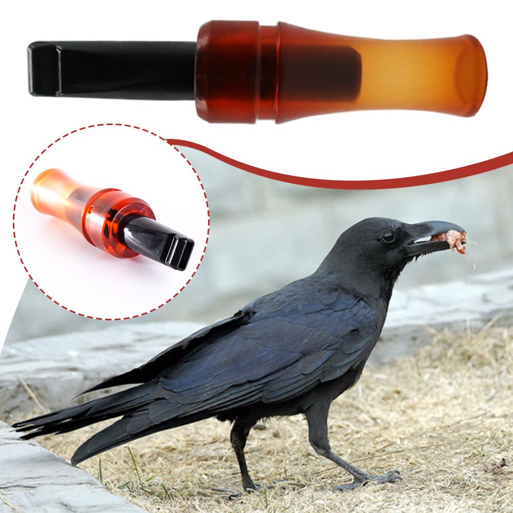 Hunting Whistle Crow Call Decoy Crow Animal Simulate Outdoor Turkey Attract Sound Supplies Shoo D0L0