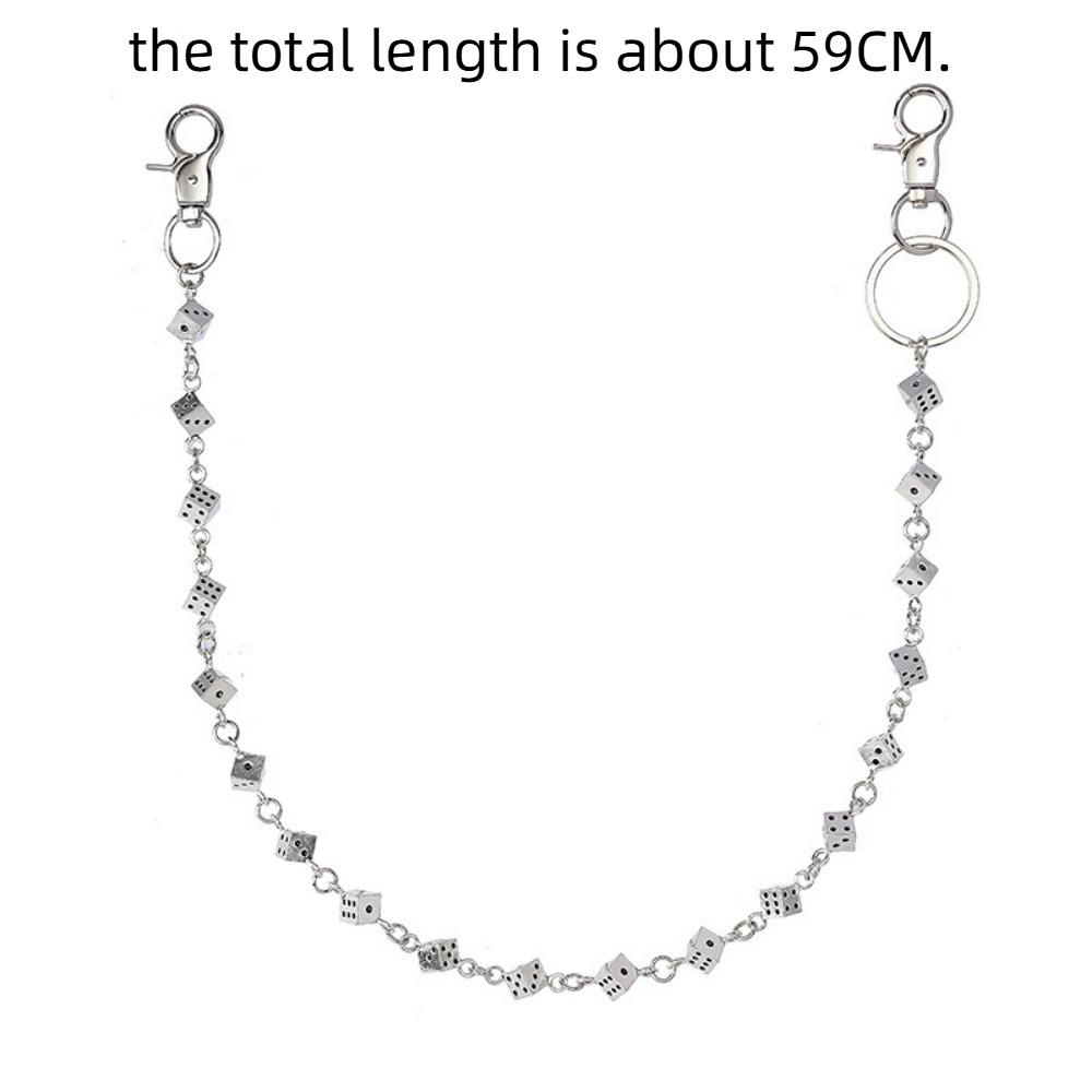 Длинные брюки поясная цепочка кисточка кошелек цепочка крутая цепочка брелок джинсы аксессуары