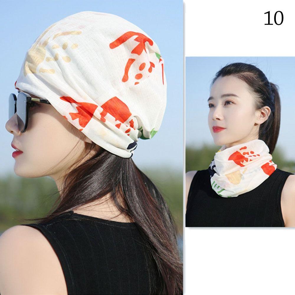 Ice Silk Baotou Hat Soft Hijab Cap Summer Turban Women