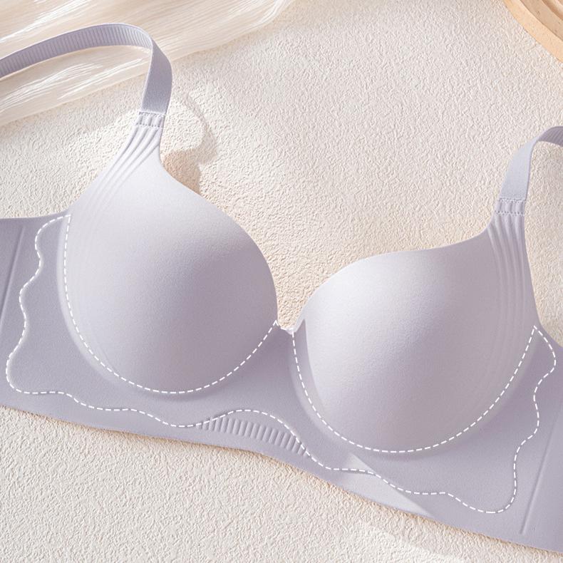 Seamless Lingerie Women's Gathering Bra Top Support Anti-sagging Secondary Breast Bra Push Up Bra