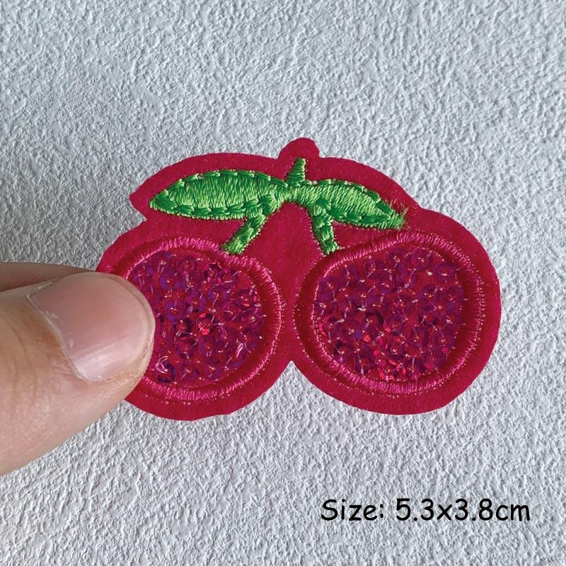 Cartoon Animals Embroidered Iron Patch For Clothing DIY Striped Sewing Patch