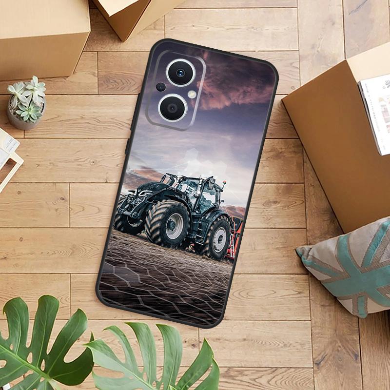 Фермерский Трактор Чехол для OPPO Reno 13F 14F 12F 10 11 12 13 14 Pro 7 8 Lite OPPO Find X6 X5 X8 X9 Pro Обложка