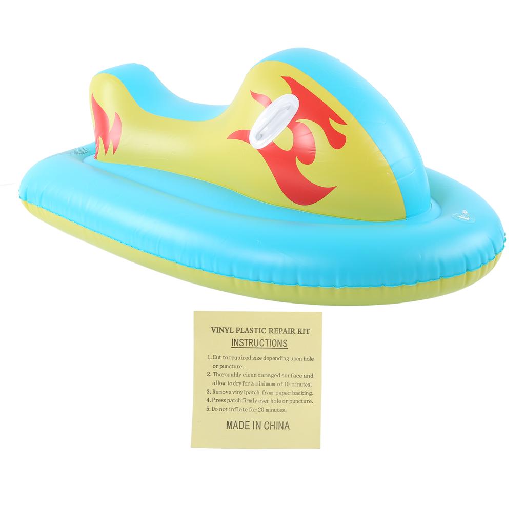 Детская ПВХ надувная лодка-сани с ручкой для зимнего катания на лыжах и сноуборде на открытом воздухе