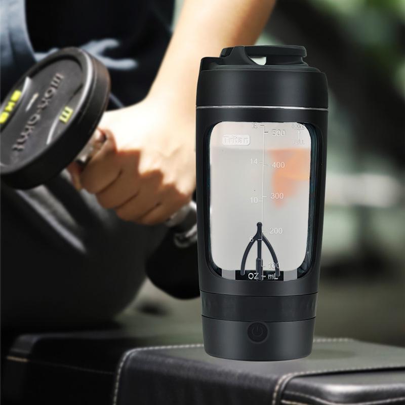 Rechargeable Tritan Electric Protein Shaker Cup for Sports Fitness