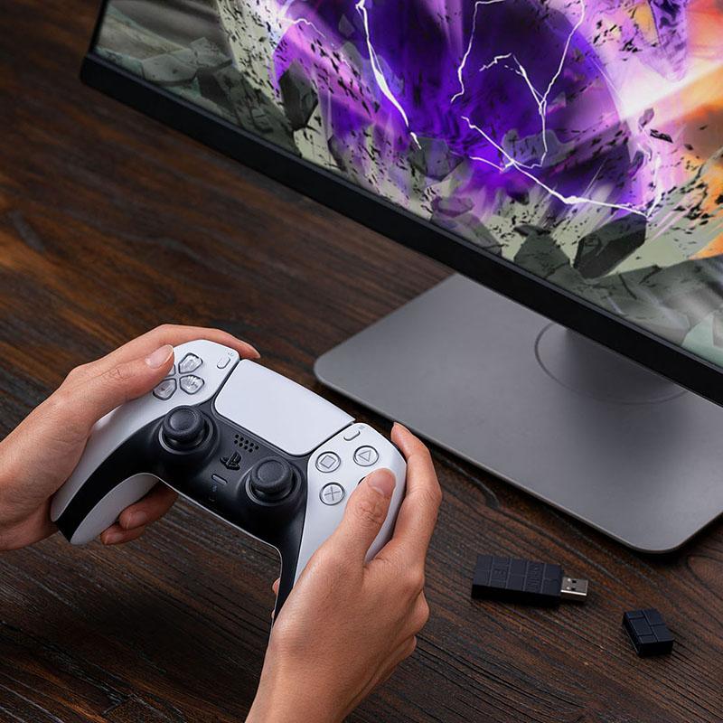 Беспроводной USB-адаптер-приемник 8BITDO для контроллеров Xbox Series X/S/Xbox One/PS5/PS4