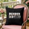 Funny TThe OOffice Cushion Cover Soft Plush Throw Pillow Cover DoubleSided Decorative Cushion Case Sofa Bedroom Home Decor