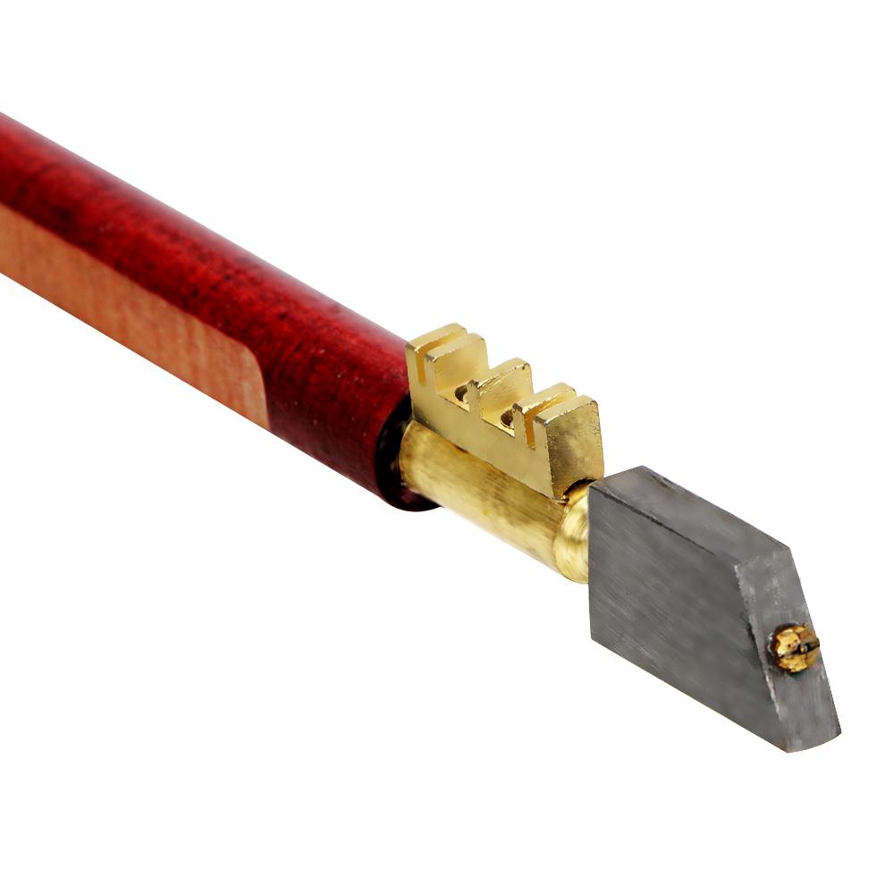 Portable Glass Diamond Cutter Single Diamond Glass Cutting 17mm Pencil Window Craft Cutting Hand Tool Hard Alloy DIY Tile Mirror Repair Separate Tools