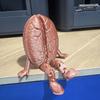 3D-печатная шарнирная фигурка кофейной кружки, подвижная настольная статуэтка, милый орнамент в виде кофейного зерна, креативный декор для офиса и дома, забавный подарок на день рождения