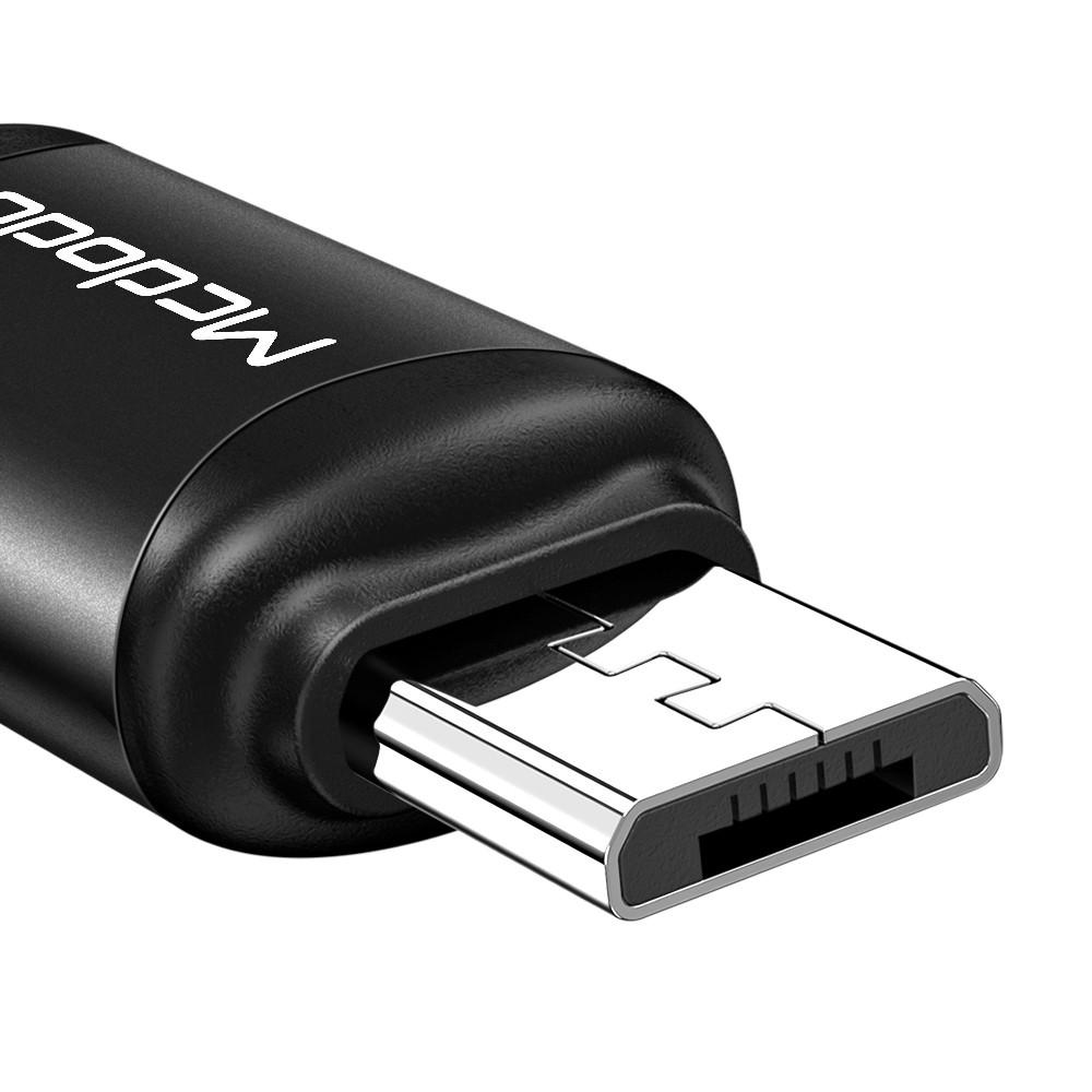 Mcdodo Адаптер для телефона USB-C - Micro USB Адаптер Черный Ot-7690