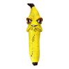 Resin Banana Man Figurine Sensory Toy Sculpture Unique Banana Statue Figurines Crafts Cartoon Banana Figure Desktop Decorative