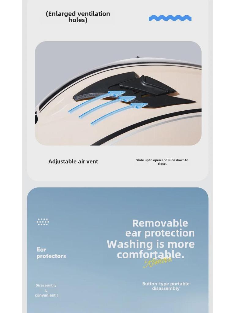 Мотоциклетный шлем с защитой от запотевания, сертифицированный по классу A 3C — на все времена года, с двойной линзой, универсальная посадка