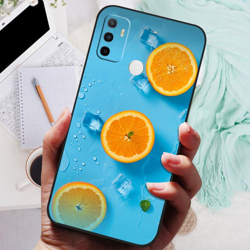 Чехол для OPPO A32 A53 A53S 2020, Чехол для телефона OPPO A15 A15S A35, Силиконовый мягкий задний чехол со львом и волком, Защитный чехол A53 2022