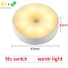 PIR Motion Sensor Light Wireless Night Light Under Cabinet Light Closet Lamp Smart Wall-Mounted Body Induction Lamp Home Decor