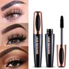 Black Mascara Lengthens Eyelashes Waterproof Long-lasting 4D Silk Fiber Mascara Lash Extension Cosmetics
