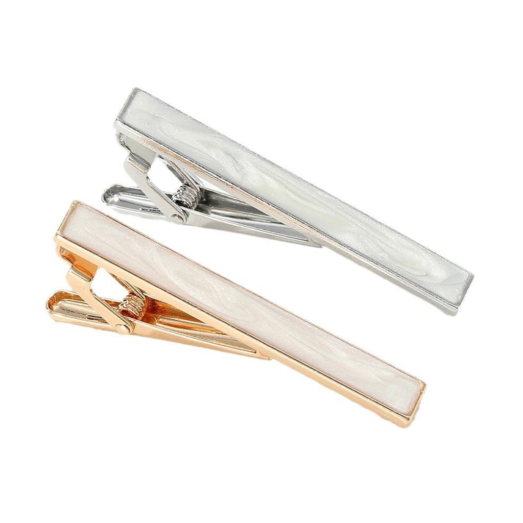 Classical Tie Clip for Formal Event Men Business Suit Tie Clip Official Neck Tie Holder Tie Pins All Matching Tie Bar