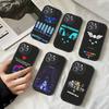 Кожаный чехол для телефона D-Deltarune Ralsei для iPhone 16 16e 15 14 13 12 11 Pro Max Plus Mini