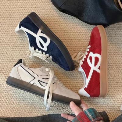 Женские кроссовки на плоской подошве в стиле ретро GAT Trainers, дышащая спортивная обувь из искусственной замши с сетчатым узором, женская повседневная обувь для ходьбы и бега 2024