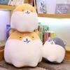 Hot New Cute Fat Shiba Inu Plush Toy Stuffed Soft Animal Dog Pillow Christmas Gift Peluche for Children Kids Girl Kawaii Present