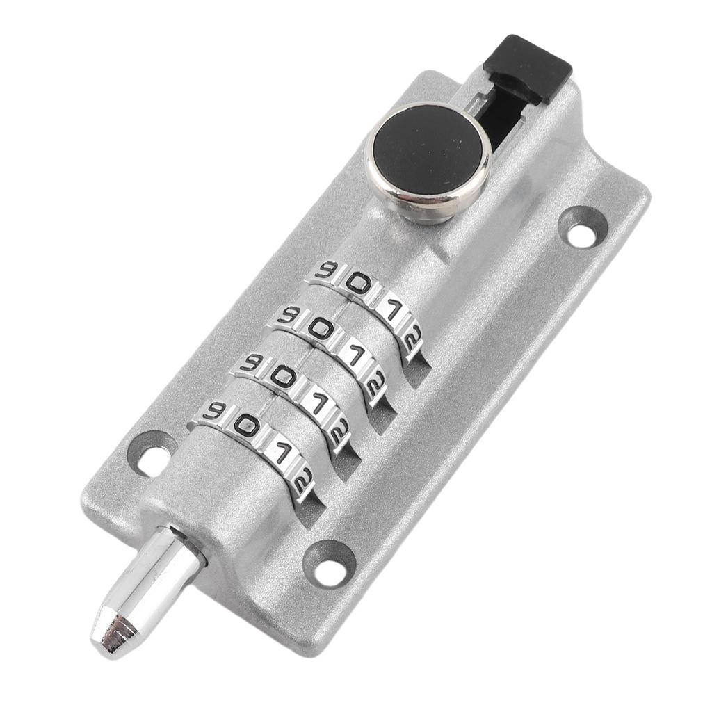 Combination Locking Safe Password Rust Resistant Coating 4 Digit Lock for Pool Gate Fence Farm