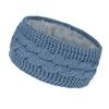 Winter Headband Women Fuzzy Fleece Lined Ear Warmer Cable Knit Thick Warm Crochet Headband Solid