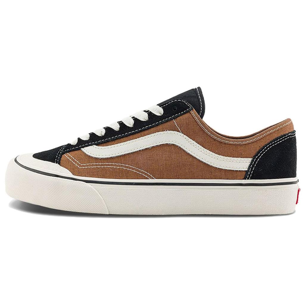 Vans Style 136 Decon Vr3 Sf Comfortable Versatile Shock Absorbing Durable Low Top Skate Shoes Unisex Sneaker Black Brown VN0A4BX9KFR