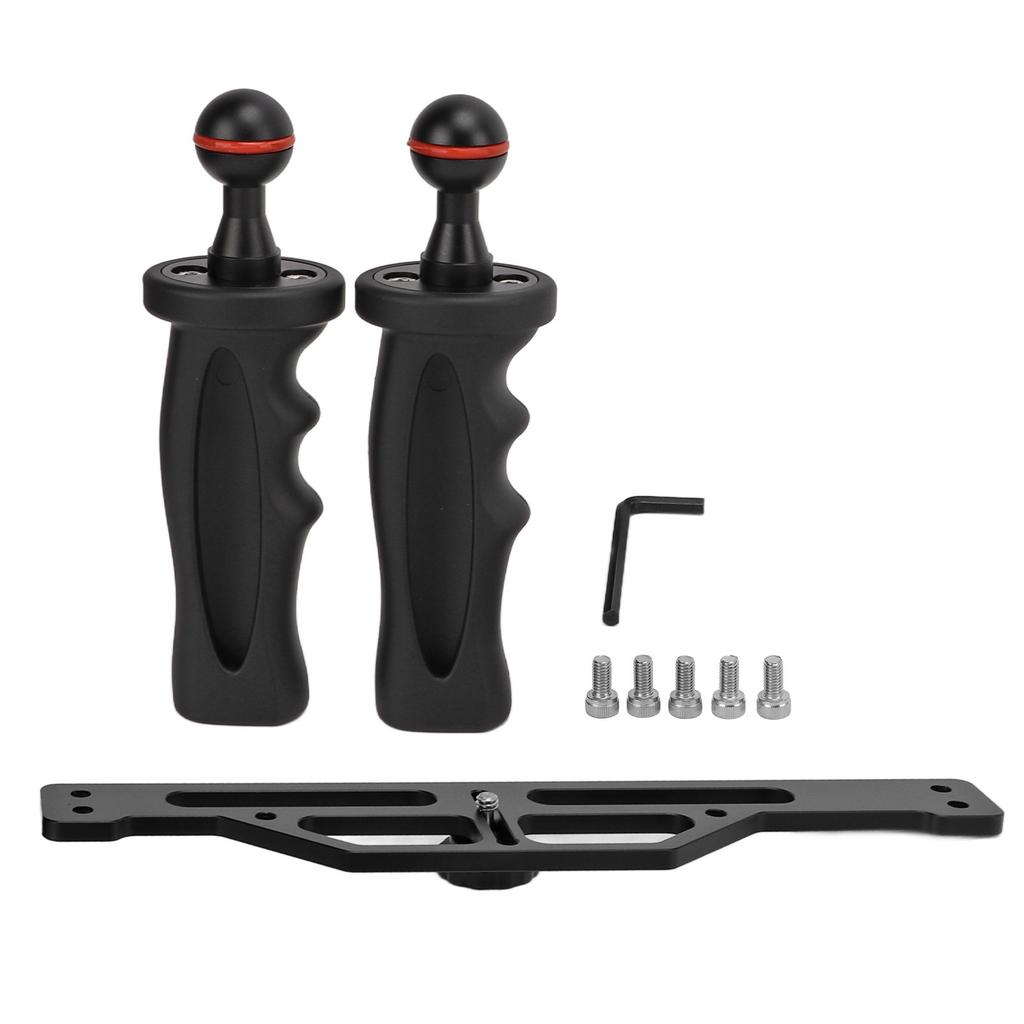 Двойной алюминиевый лоток для стабилизатора, дайвинга, подводной камеры, боксов, лоток