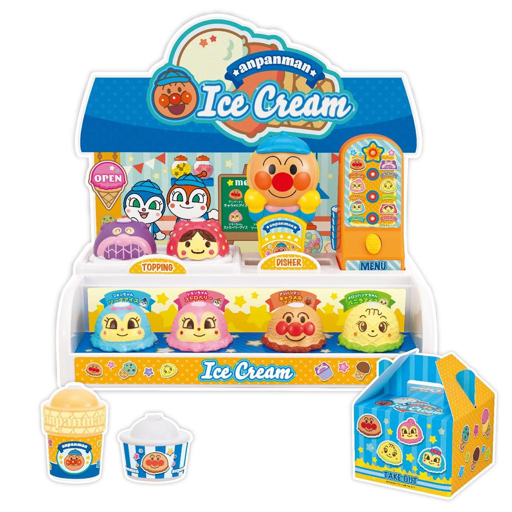 Любимый магазин мороженого Joy Palette Disher (ДЖОЙПАЛИТА) хлоп! Anpanman's