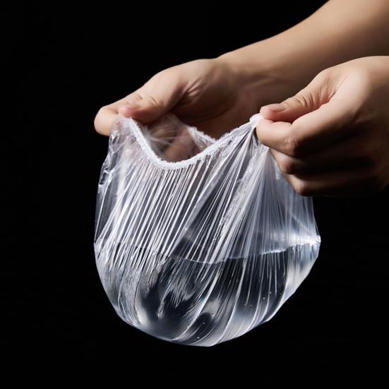 100 шт., пластиковые крышки для пищевых продуктов, удобная эластичная пластиковая пленка для мисок, чашек, тарелок, кухонного холодильника