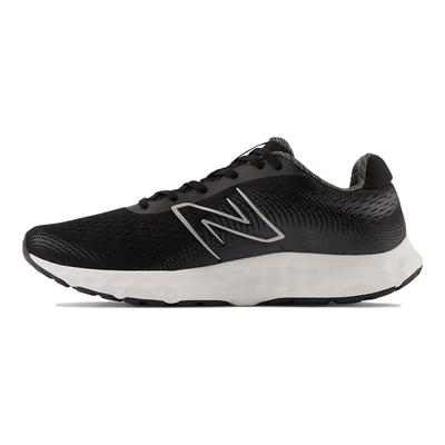 Nb 520 V8 Удобные Универсальные Тканевые Синтетическая Кожа Низкий Верх Повседневные Кроссовки для Бега Мужские кроссовки Черный Белый M520LB8
