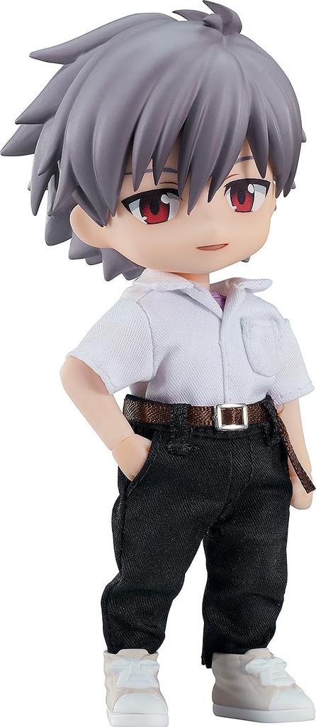Good Smile Company Кукла Нендороид Новое Театральное Издание Каору Нагиса и Пластиковая Покрашенная Подвижная Фигурка Евангелион Не Масштабная Ткань, Магнит,