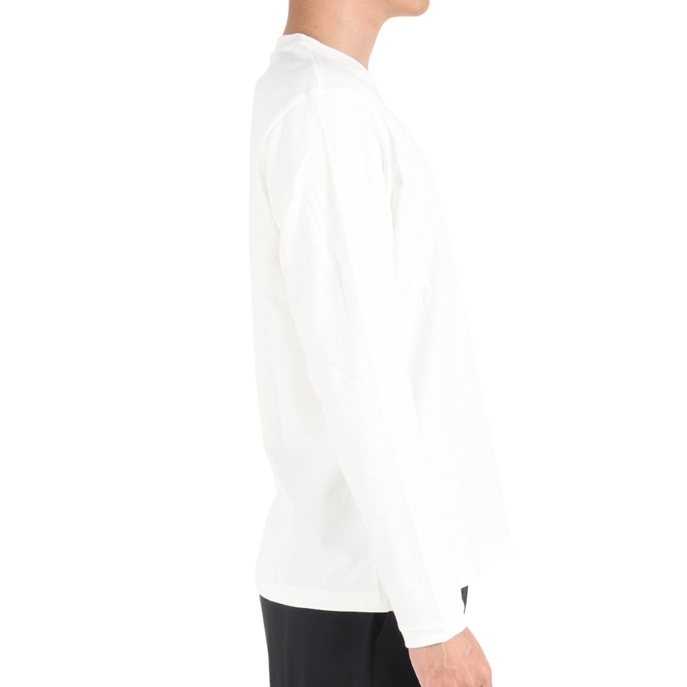 CHUMS Футболка с логотипом Booby, белая, с начесом, XL, футболка с длинным рукавом, мужская