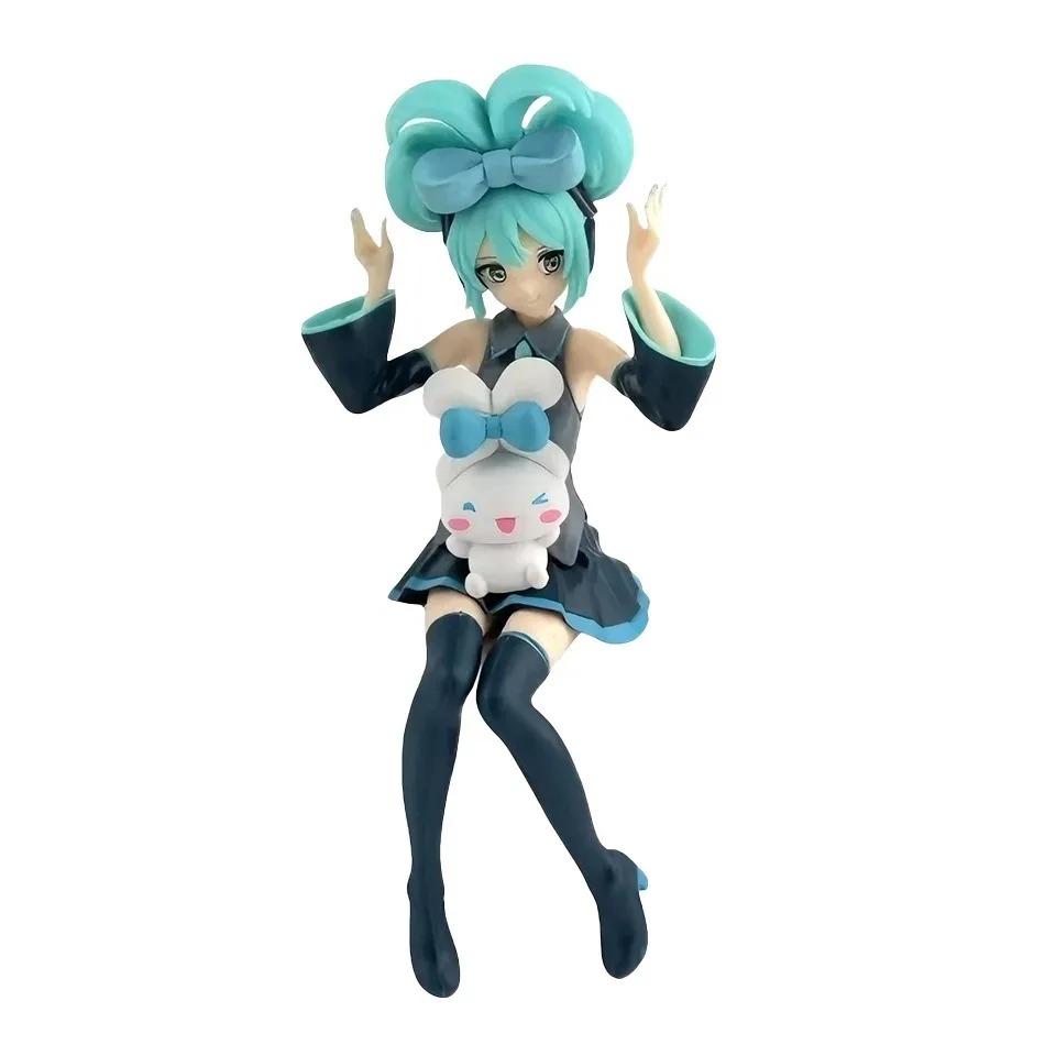 Hatsune Miku, Multiple Articulated Action Figures, Cute Wedding Dress, Hatsune Miku Series, PVC Collectible Model Statues