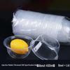 Disposable Round Plastic Bowls with Lids