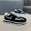 Весенние мужские кроссовки Dad Sneakers 2025 года — дышащие туфли на платформе с цветными блоками и изысканным дизайном, универсальные повседневные кроссовки на толстой подошве для городского уличного стиля