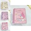 Kuromi A6 Ежедневник-блокнот Sanrio Канцелярский блокнот на спирали в линейку