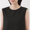 MUJI Women's Breathable Stretch Soccer Sleeveless Dress, Black, Size L, BC2LOA5S