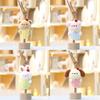 Cream Ice Cone Pig Bear Rabbit Dog Plush Keychain Stuffed Doll Decoration Gift