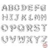 Copper 26 Letter A-Z Alphabet Charm Beads Fit Original Bangle Bracelet Necklace Pendant Jewelry Accessories Making